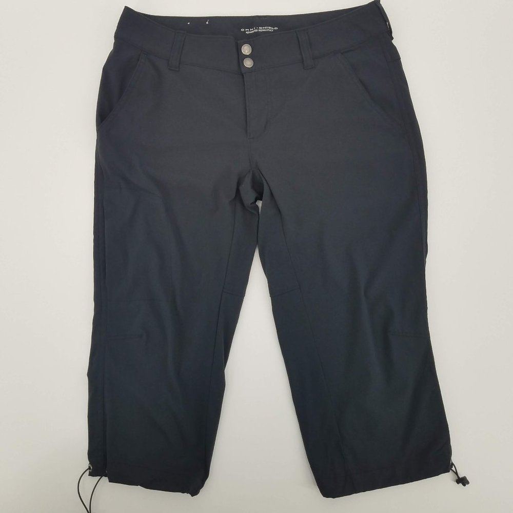 Columbia Omni Shield Black Capris Pants